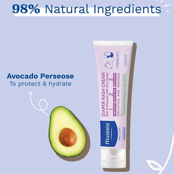 New Mustela baby diaper rash cream 3.8 oz - Picture 7 of 10